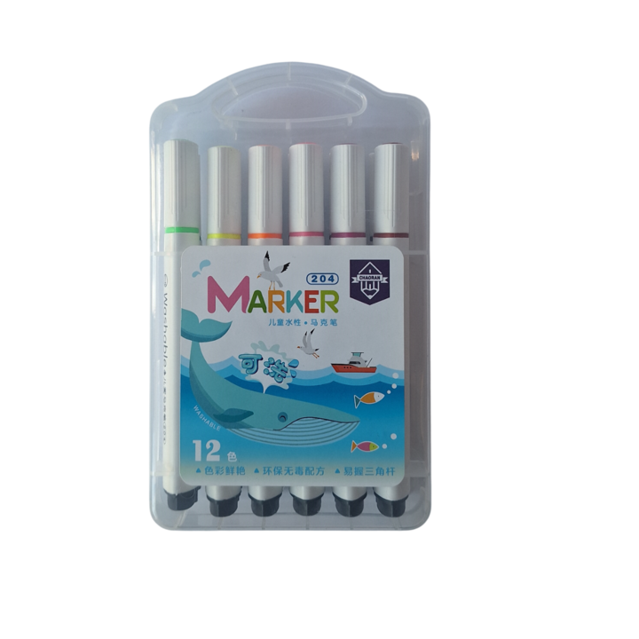 Комплект маркери MAVRO, 12 цвята