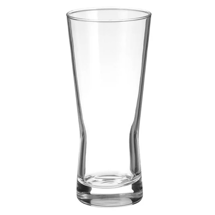Стъклена чаша, Freddo Glass Transparent, 375 мл, 7 х 17 см, Прозрачен