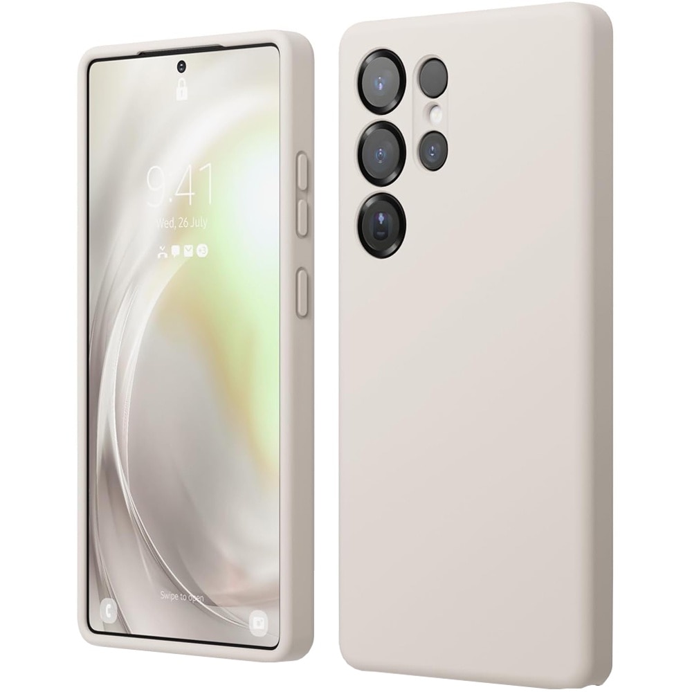 Husa de protectie pentru, GUIXUAN, Compatibila cu, Samsung Galaxy S25 Ultra, Silicon, Alb