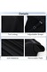 Costum de baie dama, SINBINTA, 2 piese, Push up, Curele reglabile, Burete detasabil, Talie inalta, Cu pliuri, Pentru vacante tropicale, vara, plaja si piscina, luna de miere, croaziera, Bumbac, Negru, Negru