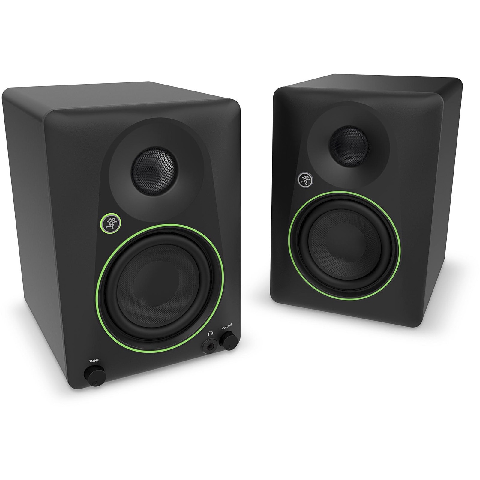 Boxe de studio active, Mackie, CR45BT, Difuzoare de 4, 5 inchi cu control ton, Bluetooth, Negru