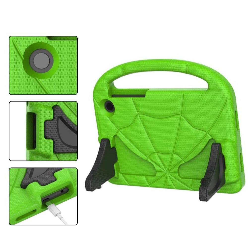 Husa pentru Apple iPad 2/3/4, 9.7", Termoplastic, Rezistent la socuri, anti-abraziune, anti-cadere, suport de repaus, Verde
