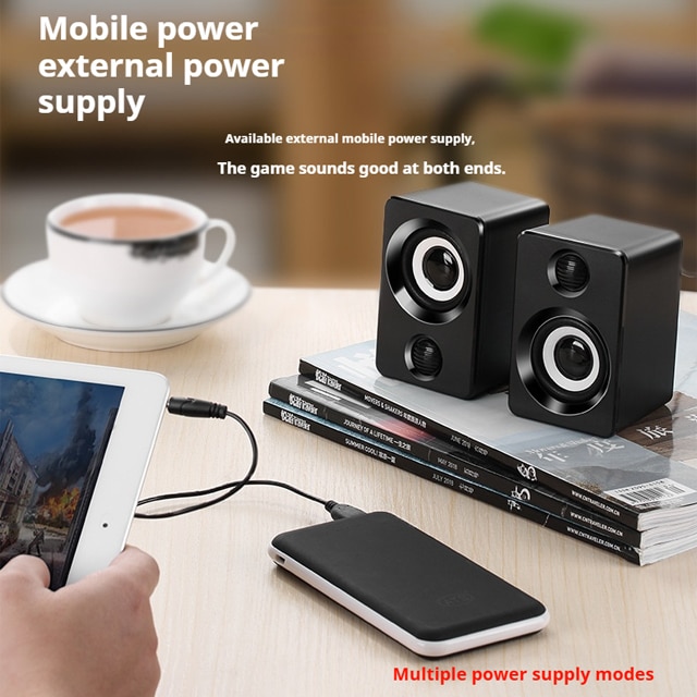 TAIGENOOU®Boxe Creative，X9 desktop，RMS: 6W (2 x 3W), computer desktop ...