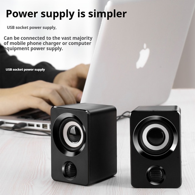 TAIGENOOU®Boxe Creative，X9 desktop，RMS: 6W (2 x 3W), computer desktop ...
