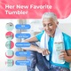 Cana termos calatorie Best Grandma Ever, SassyCups, mint, otel inoxidabil, 625 ml