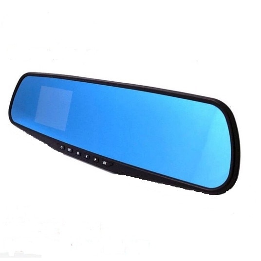 Monitor Lumi 2.8 inch tip oglinda retrovizoare cu camera video trafic DVR