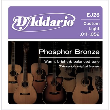 Corzi chitara acustica - D'Addario EJ26 Corzi chitara acustica - D'Addario EJ26