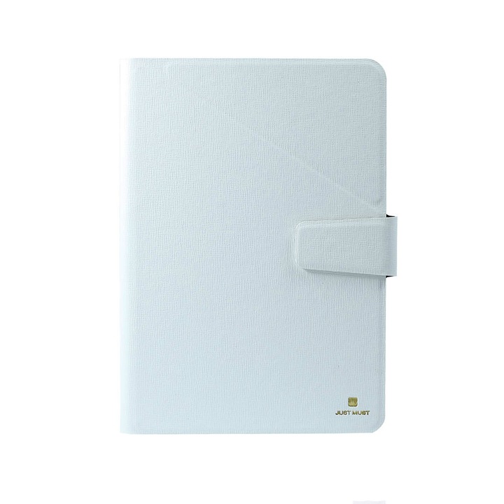 Just Must Flip Joy Táblagép tok, univerzális, 7-8 hüvelyk, fehér