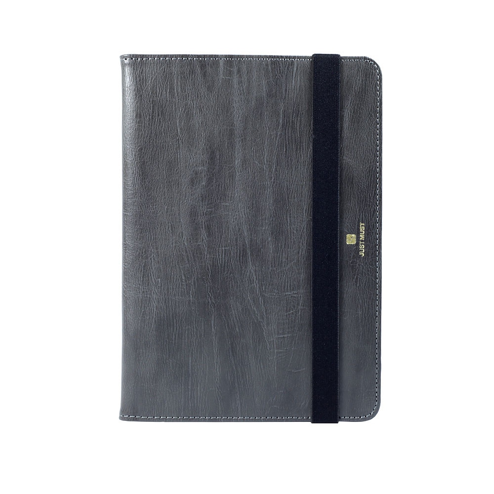 Husa tableta Just Must Vintage, Universala,7 - 8 inch, Gri