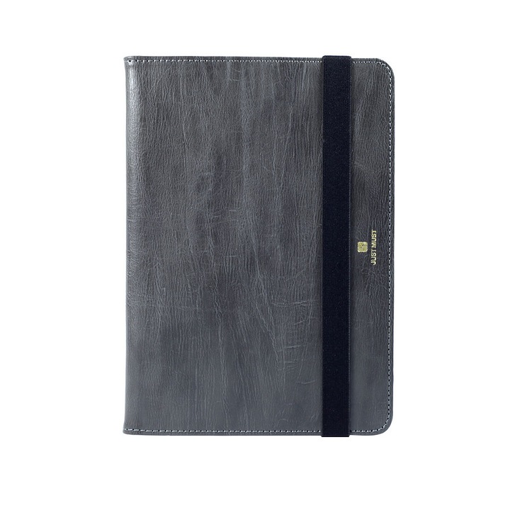 Just Must Vintage táblagép tok, univerzális, 8-9 hüvelyk, szürke