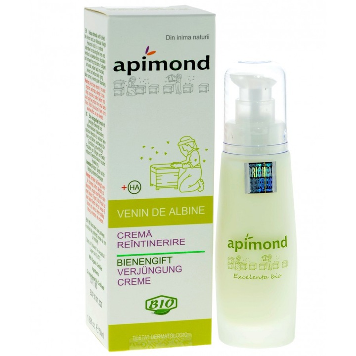 Méhméreg ránctalanító krém, bio, 50ml