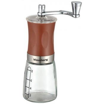 Rasnita pentru cafea Klausberg, mecanism ceramica, recipient sticla Rasnita pentru cafea Klausberg, mecanism ceramica, recipient sticla