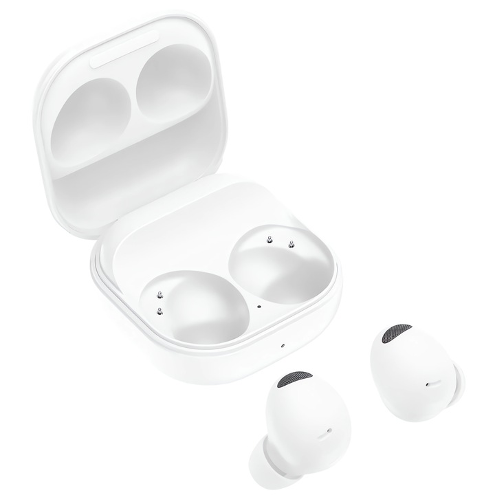 Безжични Слушалки, Bluetooth Bervolo Buds2 Pro, In-Ear, Спорт, Мощен Звук, Микрофон, Сензорно Управление, Bluetooth 5.3, Бял