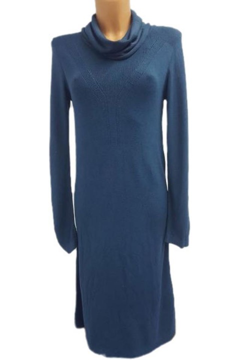 Rochie Breal XL, Albastru, tricotata