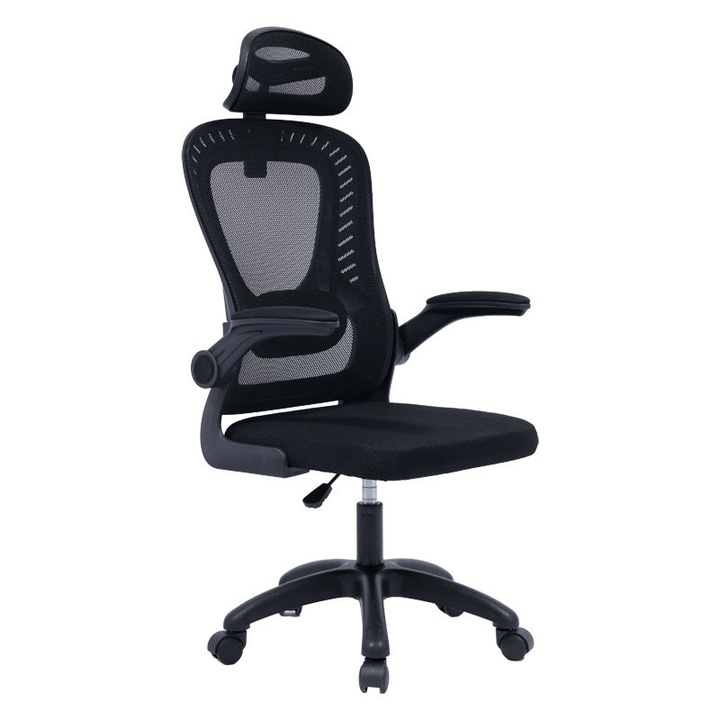 Executive irodai szék, ergonomikus, Delilah modell, fekete