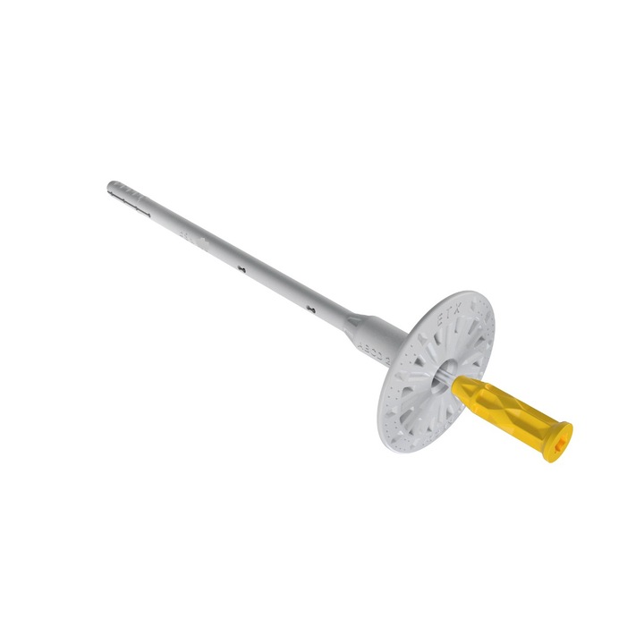 Diblu fixare izolatie cu cui metalic prin infiletare M8x235, Set 100 buc, toate categoriile de substraturi