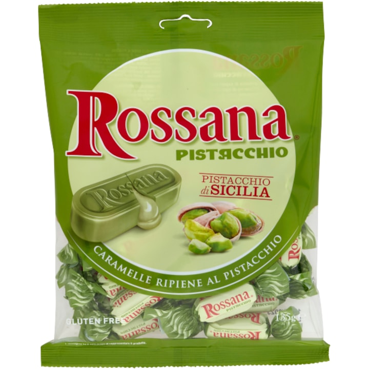 Bomboane cu umplutura de fistic 150 g, ambalaj elegant verde, fara gluten