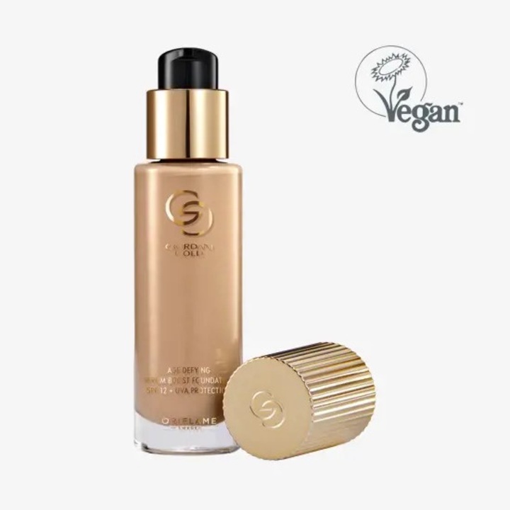 Fond de ten cu ser anti-imbatranire SPF 12 + UVA Giordani Gold - Light Ivory Neutral, 30 ml
