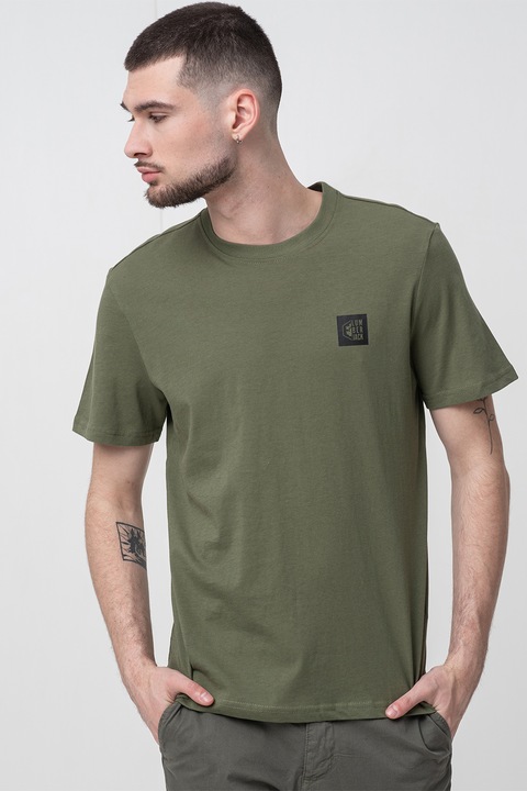 Lumberjack, Kerek nyakú pamutpóló, Halványzöld