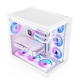 Carcasa Pro Gaming ELITE WHITE, Cube Tower, ATX, fara sursa, 7x ARGB FAN, Controller ARGB
