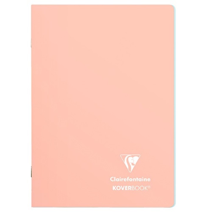 Брошура Clairefontaine Koverbook Blush A/5 48 страници коралово подплатено с PP корица