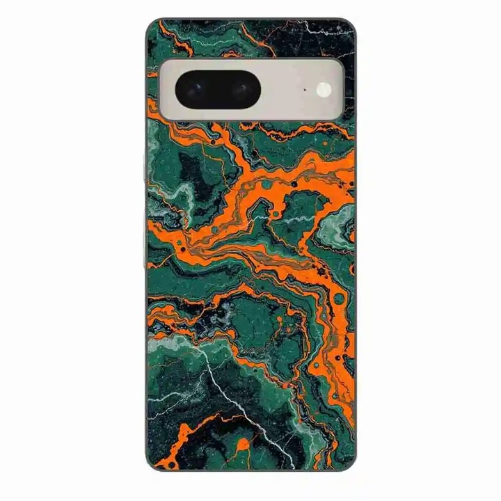 Husa compatibila cu Google Pixel 7 Silicon Gel Tpu Model Soft Jade Marble