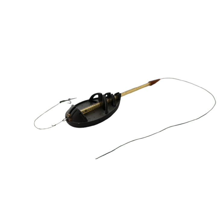 Monturi Method Feeder Long Cast, 45gr, carlig nr 12, Spin