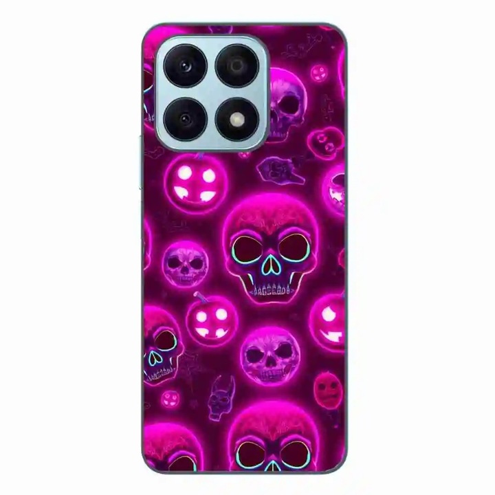Husa compatibila cu Honor X8a Silicon Gel Tpu Model Cyberpunk Halloween