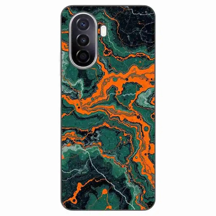 Husa compatibila cu Huawei Nova Y70 Silicon Gel Tpu Model Soft Jade Marble