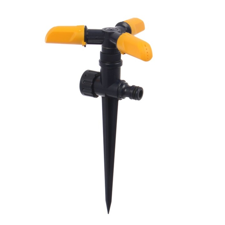 Grunman DY1014 esőztető, 3 kar, karóval, 5 bar