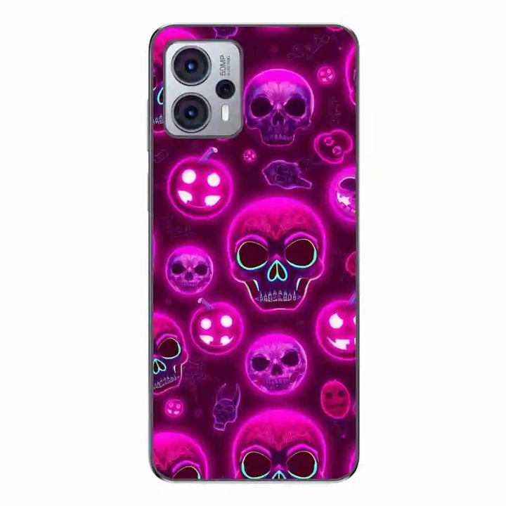 Husa compatibila cu Motorola Moto G13 Silicon Gel Tpu Model Cyberpunk Halloween