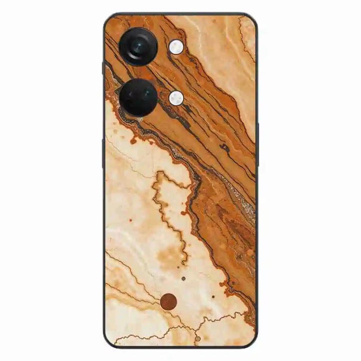 Кейс, съвместим с модел OnePlus Nord 3 Silicone Gel Tpu Caramel Marble Dream