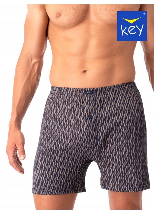 Férfi fehérnemű MXC-821 B24, KEY, pamut, sötétkék, L INTL