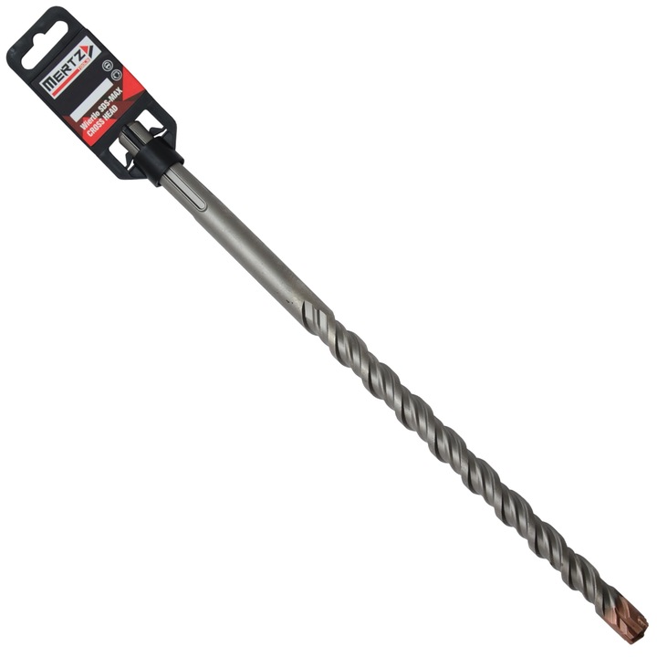 Burghiu pentru beton Mertz varf in cruce SDS MAX Quadro Cross M1855 40x1000 mm