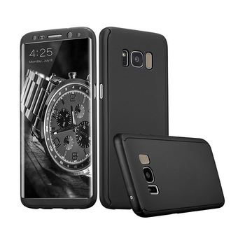 Husa Aisi Samsung S8 Plus Full Cover 360 plastic - Negru Husa Aisi Samsung S8 Plus Full Cover 360 plastic - Negru