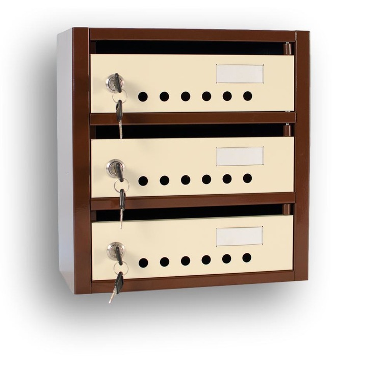 Cutie postala colectiva Modul 3 (300x150x320 mm )