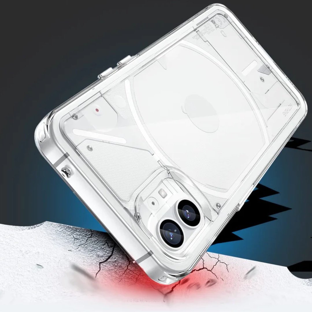 Husa pentru Nothing Phone (1) Daden, Camera Protection, TPU Anti Soc, Ultra Slim, Transparenta
