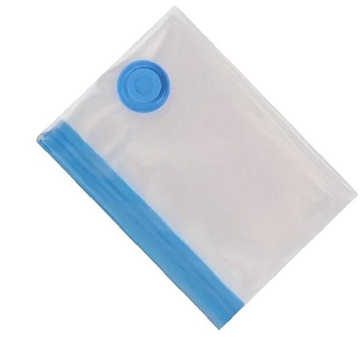 Set 10 pungi de vidat, Plastic, transparent, 60x80cm