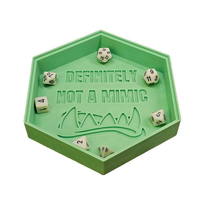 Tavita pentru zaruri, The Crit Keeper, Definitely Not A Mimic, Verde