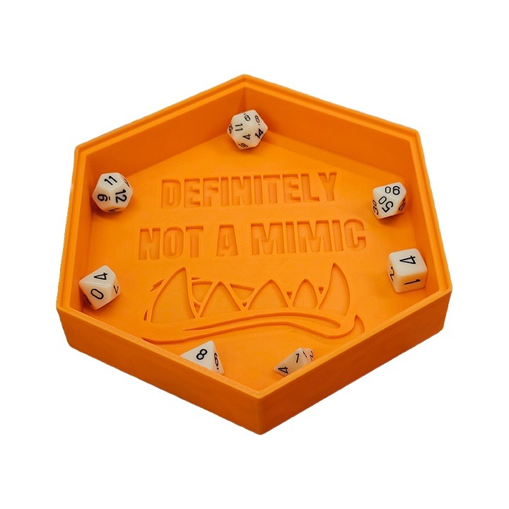 Tavita pentru zaruri, The Crit Keeper, Definitely Not A Mimic, Portocaliu