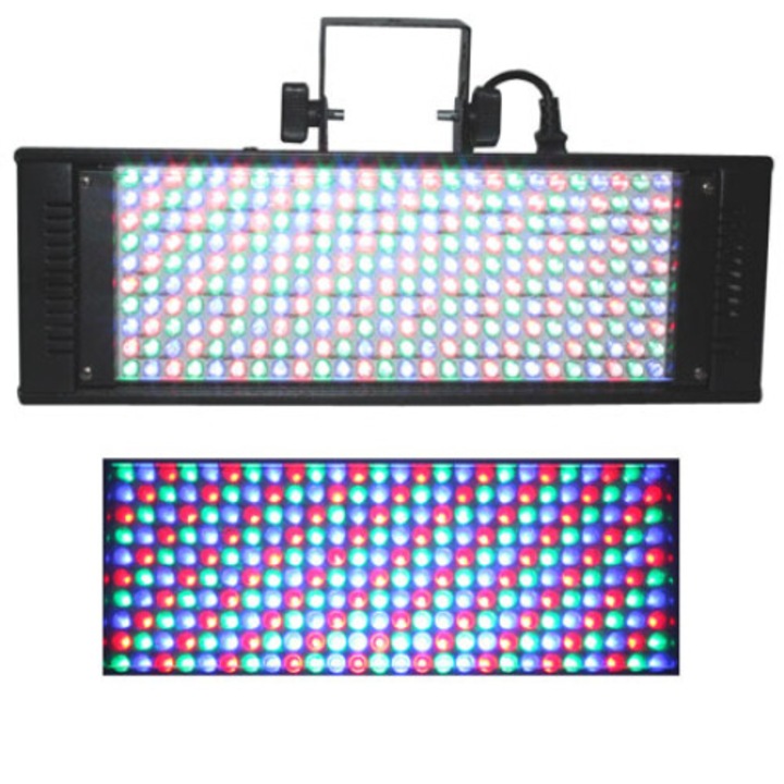 RGB LED panel DMX vezérléssel - színes és testreszabható világítás
