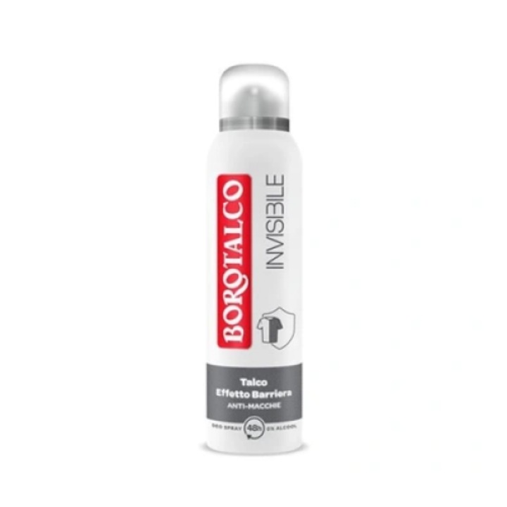 Дезодорант спрей 150 мл, Invisible Grey, Borotalco
