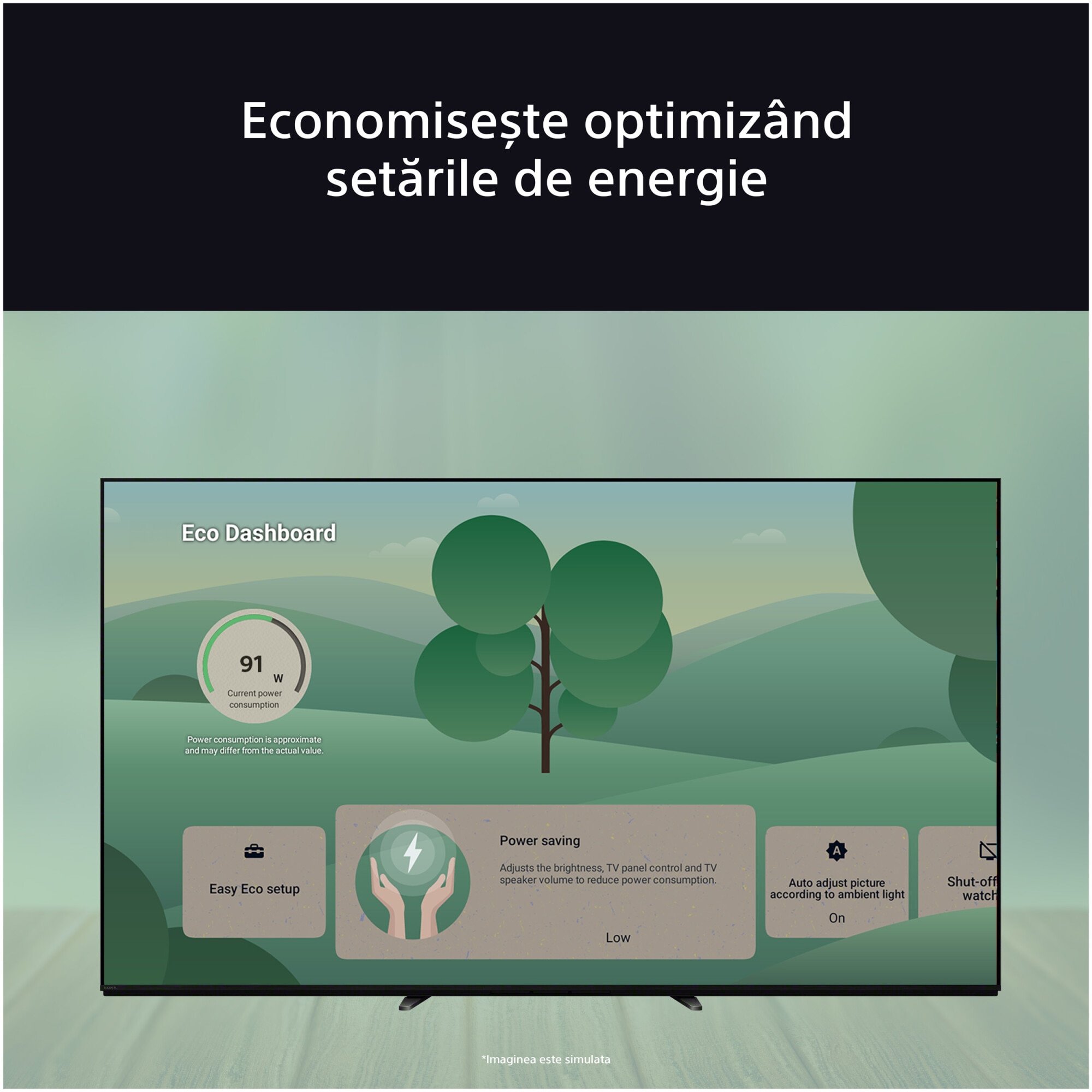 Televizor Sony BRAVIA 9 QLED XR l Mini LED 65XR90, 164 cm, Smart Google TV, 4K Ultra HD, 100 Hz, Clasa E