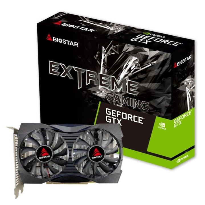 Biostar GeForce GTX1050 4GB DDR5, 238840, Videókártya