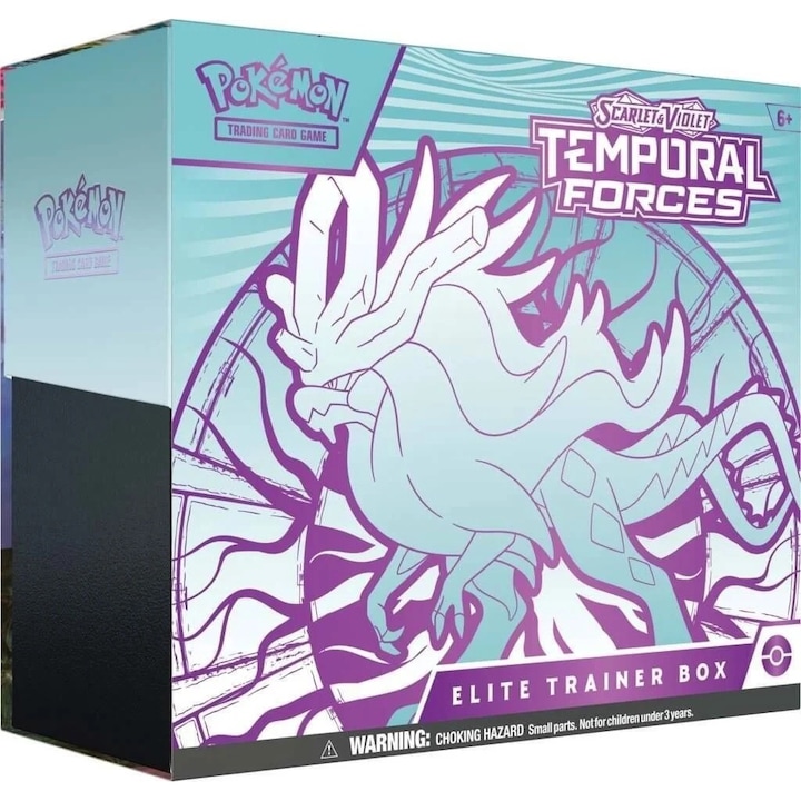Pokémon TCG: Scarlet & Violet 5 Temporal Forces Elite Trainer Box – Walking Wake