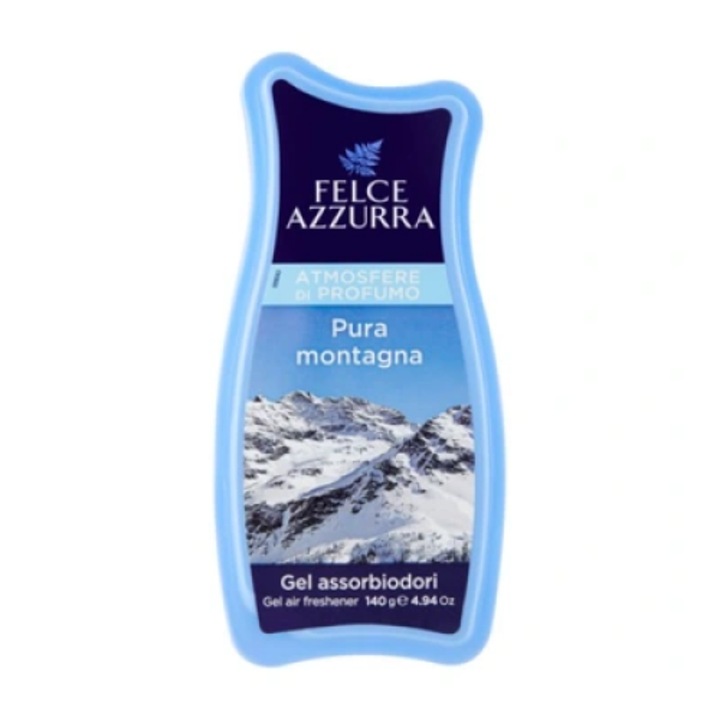 Otthoni légfrissítő nedvszívó szaggél Pura Montagna 140g, Felce Azzurra