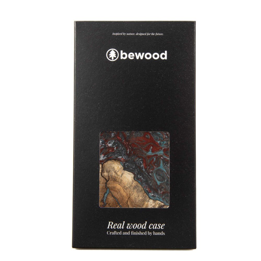 Husa Bewood Unique pentru Google Pixel 9/9 Pro, lemn si rasina, 100% protectie, design unic, multicolor