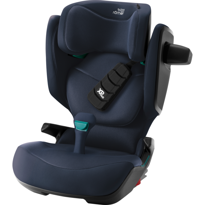 Детско столче за кола Britax Romer KIDFIX PRO, i-Size, странична защита, тъмносиньо, 100x150 см