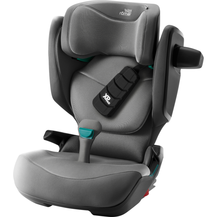 Britax Romer KIDFIX PRO детско столче за кола, минерално сиво, i-Size одобрение, странична защита, 100x150 см