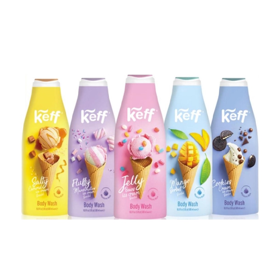 Set 5 Gel de Dus KEFF 500 ml - eMAG.ro